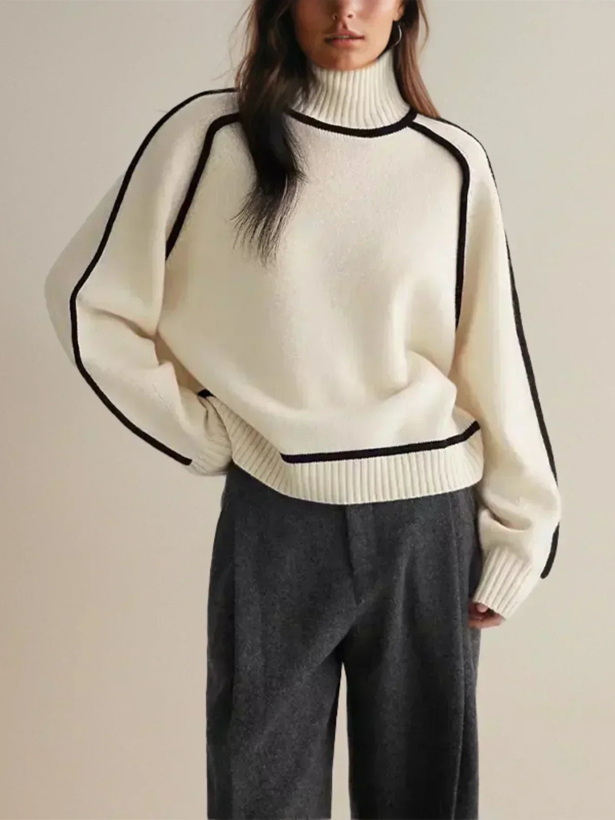 Donna | Eleganter Rollkragenpullover