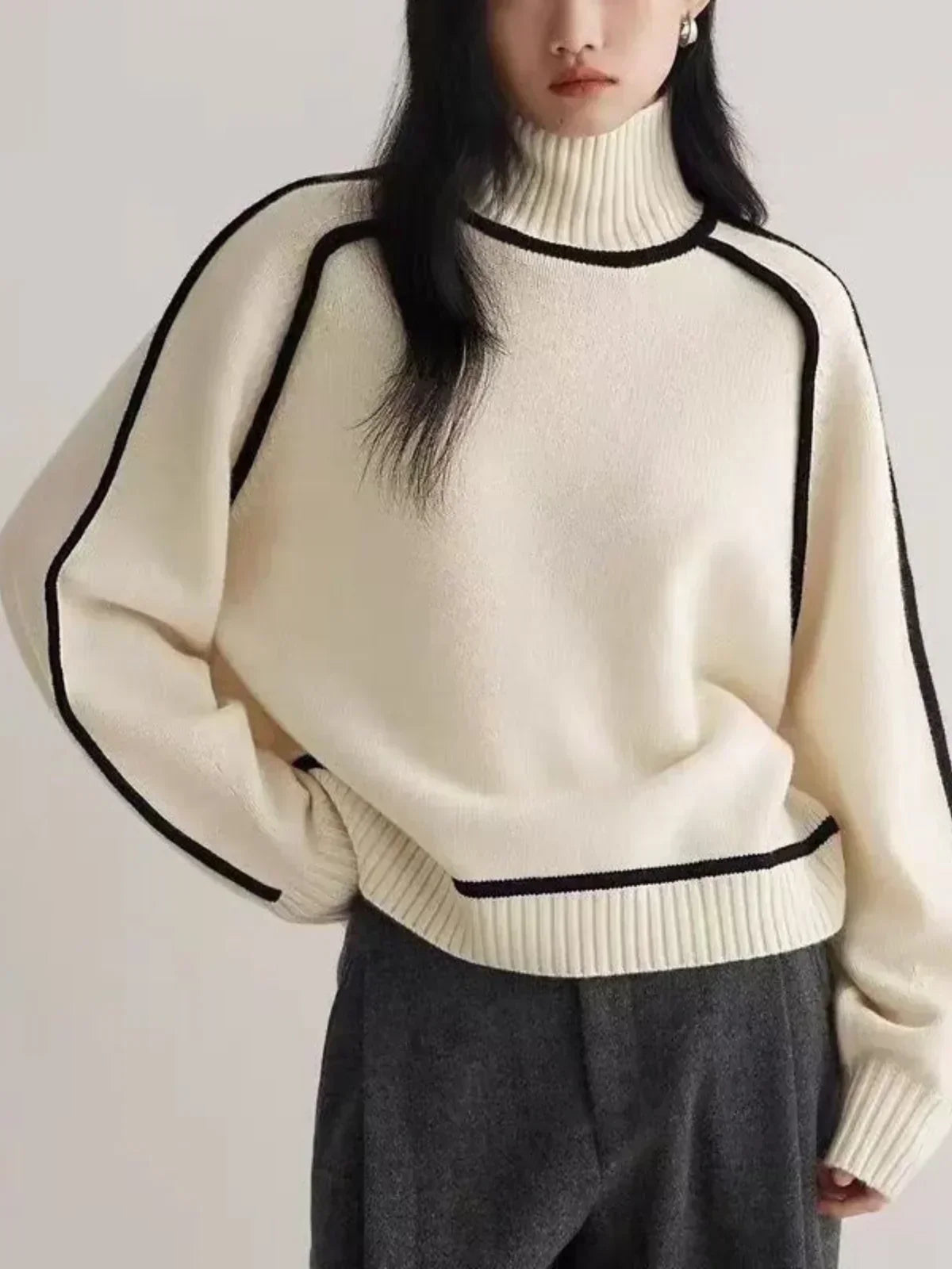 Donna | Eleganter Rollkragenpullover