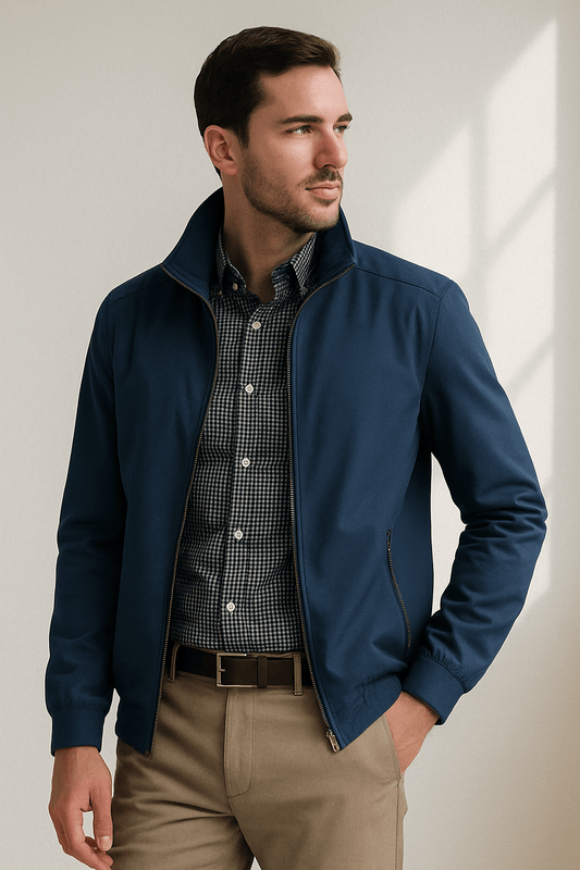 Hudson – Leichte winddichte Harrington Übergangsjacke