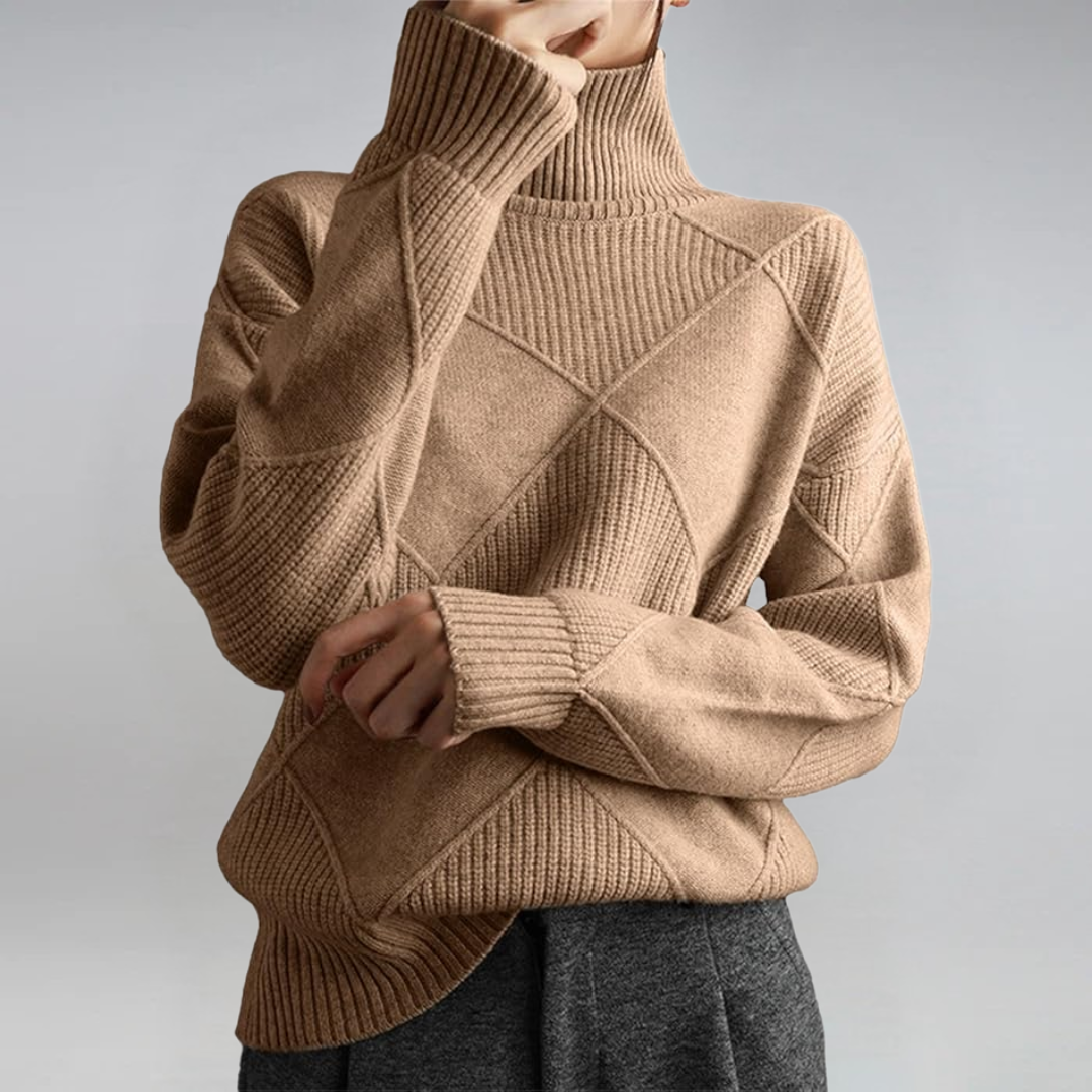 Lauren | Luxus Cashmere Rollkragenpullover