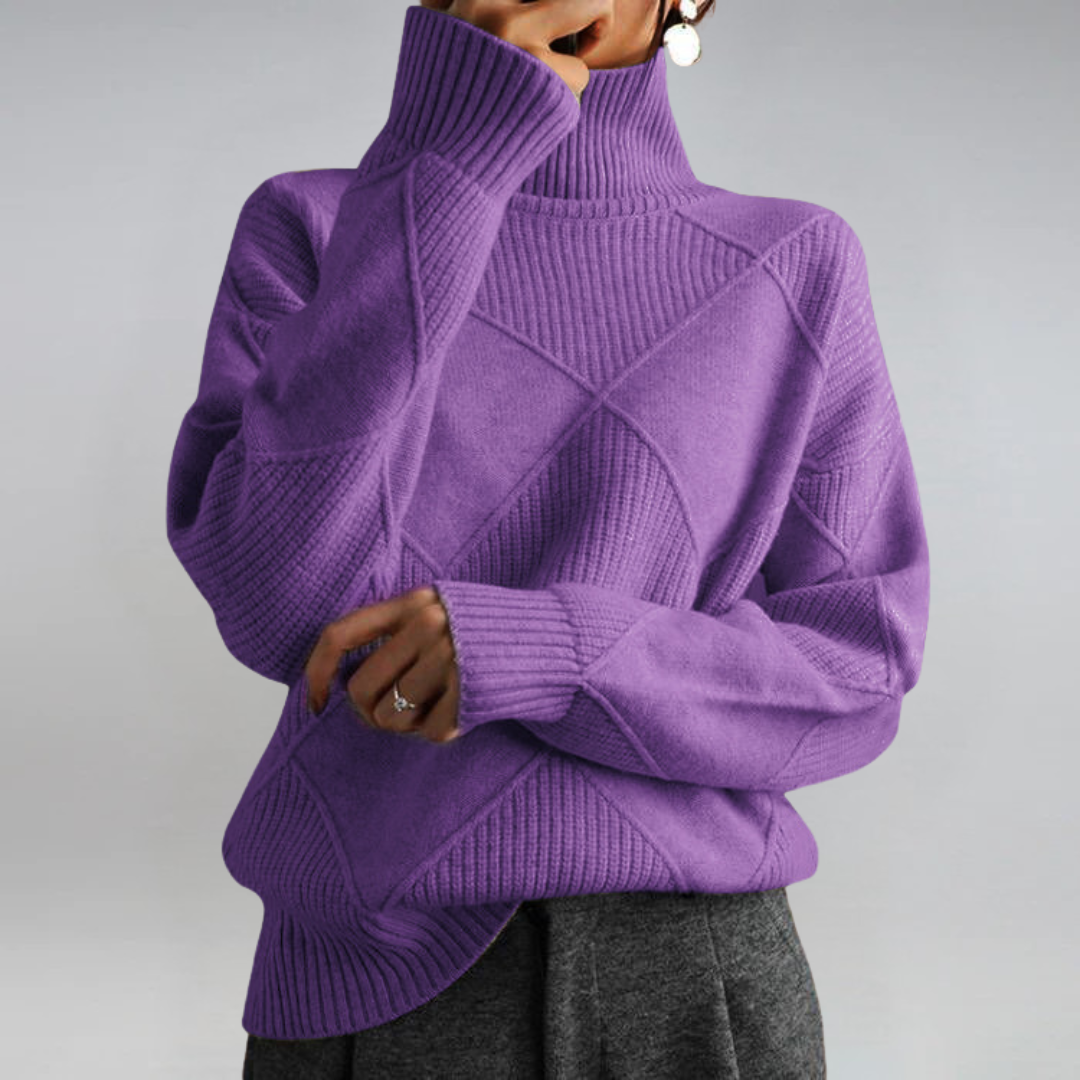 Lauren | Luxus Cashmere Rollkragenpullover