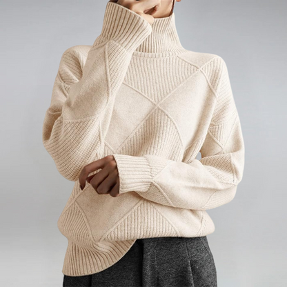 Lauren | Luxus Cashmere Rollkragenpullover