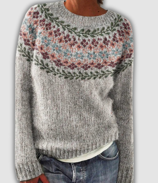 Kaia™ - Gemütlicher Retro Pullover